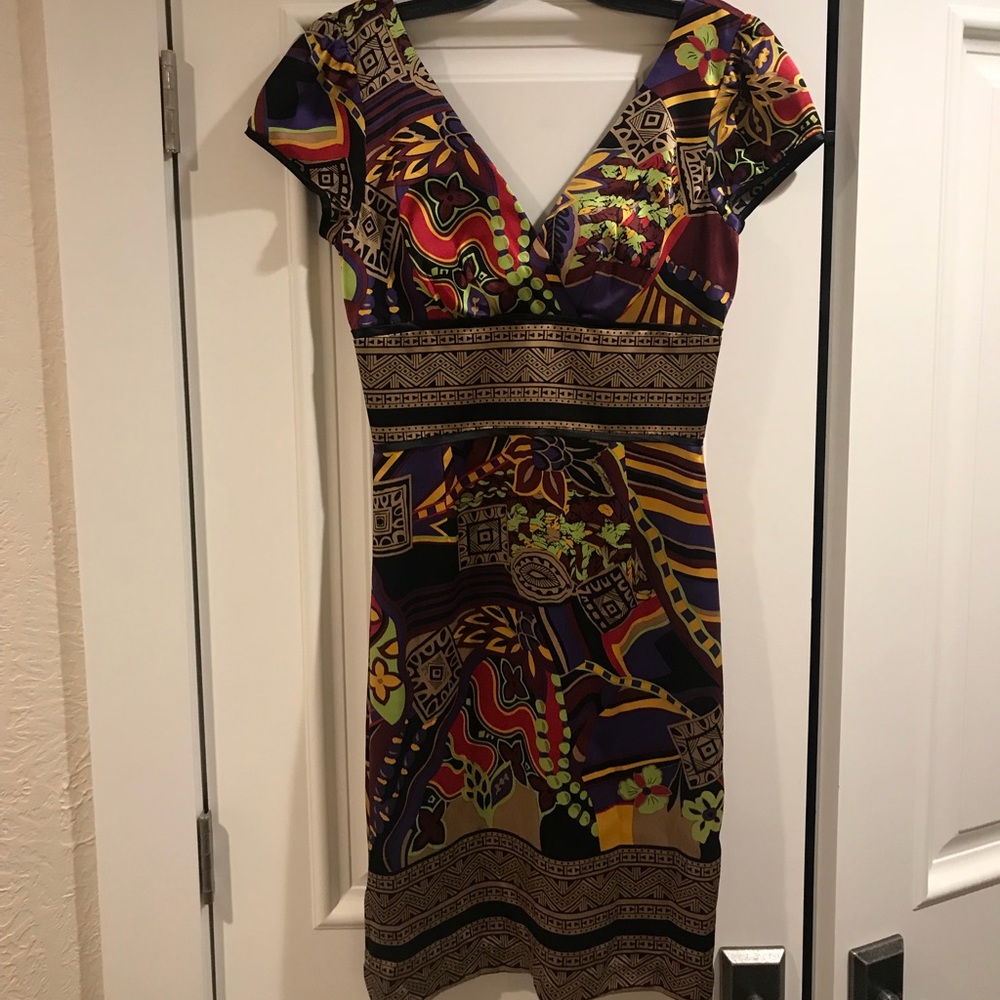 Single brand multi colored dress
